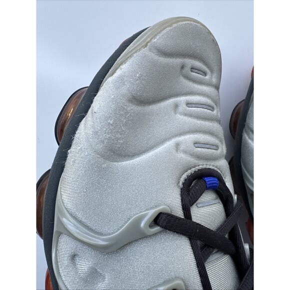 Nike Air Vapormax Plus Sneakers Metallic Silver Gray Blue Black Red Mens Sz 10.5 main image 11